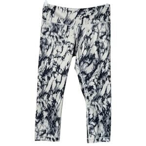 Lululemon Wunder Under Crop Leggings Great Granite Black Mojave Tan SZ 6